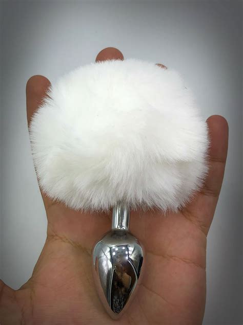 bunny anal plug|Fluffy Bunny Tail Butt Plug .